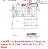 APPROX. 3 ACRES LOCATED ON JOSHUA BLVD NEAR CALIFORNIA CITY