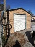 18 W x 20 L X 11 H Metal Storage Building