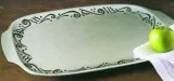 Lenox Metal Ware Rectangular Tray - Spyro pattern