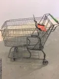 Refurbished Metal Grey Coated Shopping Carts