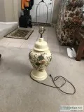 Hand painted lamp