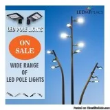 Wide Range of LED Pole Lights for Outdoor Lighting