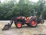 KIOTI LK2554 Tractor Loader backhoe