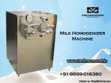 Milk Homogenizer Machine