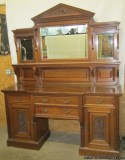 Beautiful Antique Walnut Sideboard