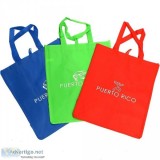 Souvenir&quotPuerto Rico" Bags - Set of 3 Assorted Colors