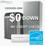 Air Conditioner Furnace Rent to Own NO CREDIT CHECK