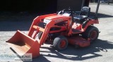 Kubota 2230 compact tractor w loader and deck