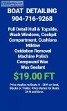 BOAT DETAILING