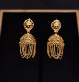 Look Elegant and Charming in Stylish Imitation Jhumkas