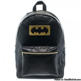 Batman Metal Logo Black Backpack