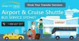 The Right Choice To Book Airport Shuttle Services In Sydney
