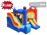 Large Combo Bounce house and slides - Commercial