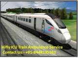 Lowest Fare Train Ambulance Service in Varanasi By Hifly ICU