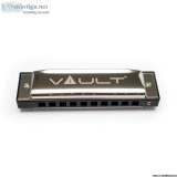 Vault HA1000 Key C 10-Hole Beginner Harmonica in 400