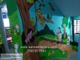 school mural Art painting in Hyderabad