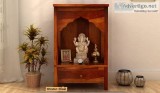 Select a Beautiful Wooden Home Temple in Bangalore Wooden Street