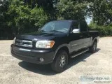 2006 Toyota Tundra Black Pickup Truck