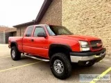 2004 Chevrolet Silverado 1500 Red Truck Pickup