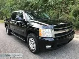 2007 Chevrolet Silverado 1500 LTZ Black Pickup Truck