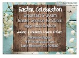 April 21st Free Breakfast Easter Service Egg Hunt and More