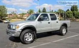 2004 Toyota Tacoma Silver Pickup Truck 92500 Miles
