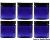 Cobalt Blue Glass Jars -Premium Vials