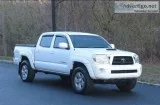 2006 Toyota Tacoma White Pickup Truck