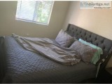 Queen bed