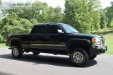 2005 GMC Sierra 1500 HD Black Pickup Truck