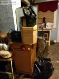Kitchen Island Storage and chopping block