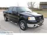 2006 Ford F-150 XLT Black Pickup Truck