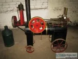 Vintage 4 inch live steam model centre engine
