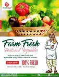 Fresh Organic Exotic Fruits and vegetables