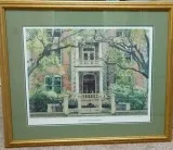Calhoun Mansion Framed Print