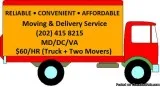 Discount Movers Low Moving Rates 2men and Truck 60HR