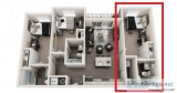 1br1b in 3br3b apt