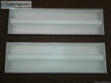 48" FLORESCENT CEILING FIXTURES-SET OF 2