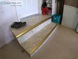 Your stairs not matching the vinyl flooring  Want them to 