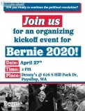 Bernie 2020 Organizing Kickoff
