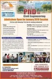 PhD in Civil Engneering - The NorthCap University