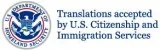 USCIS CERTIFIED and NOTARIZED TRANSLATION SERVICES