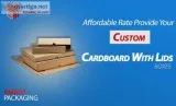 We provide High-Quality Cardboard Boxes with Lids