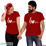 Grab Brand New Couple T-shirts online India Beyoung