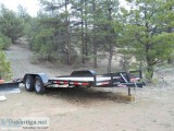 Tandom Long Horn Trailer. 21 Ft 18 ft Bed Very good cond.