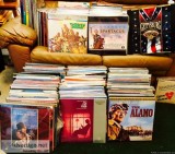 laser disc player and approximately 720 movies