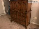 solid wood armoire