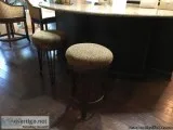 Swivel Bar Stool Upholstered (2)-REDUCED
