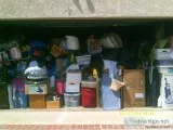 HUGE WHITE TENT GARAGE SALE