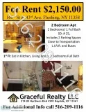 (1423) 2 Bedroom Apt for Rent